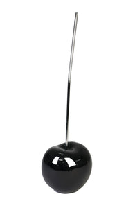 Ebony Cherry Sculpture, Black